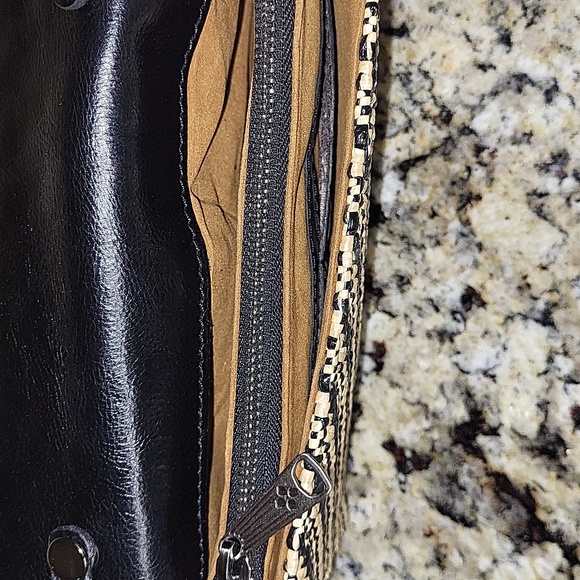 Patricia Nash Woven Raffia Apricale Clutch Crossbody - Picture 9 of 15